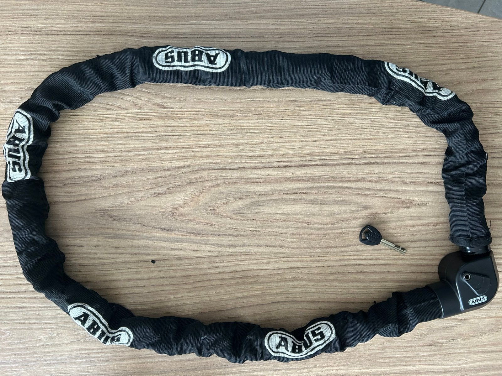 ABUS Kettingslot 140 cm – 9 mm – Goede Staat, Ophalen, Zo goed als nieuw, Kettingslot