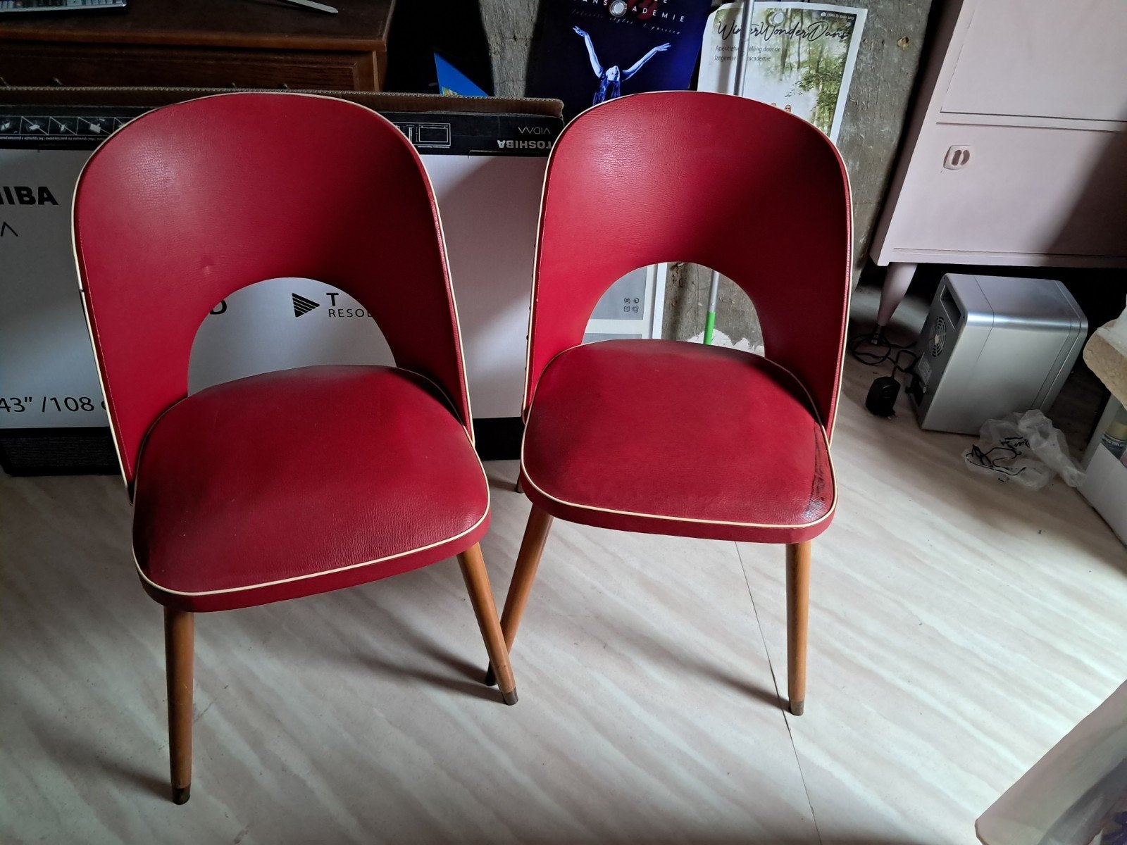 leuke vintage coctail zeteltjes., Huis en Inrichting, Ophalen, Kunststof, Gebruikt, Twee