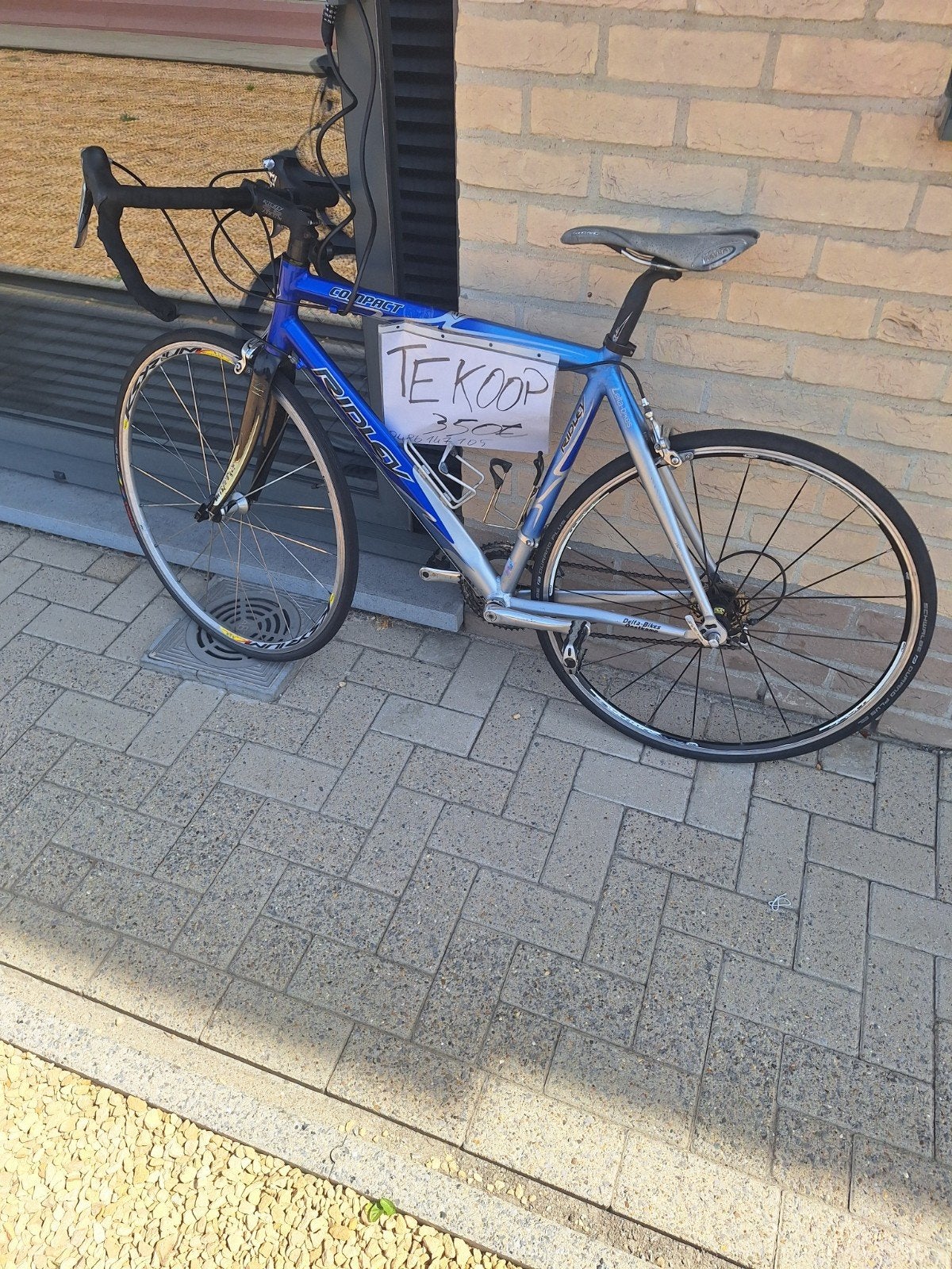 Koersfiets ridley .extra set campagnolo wielen, Ophalen