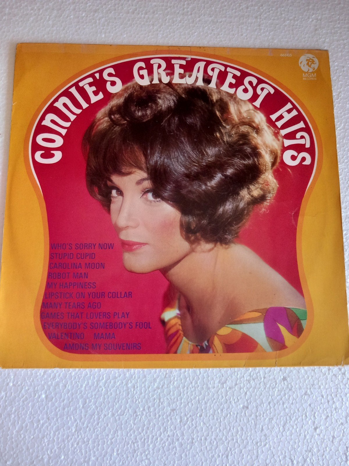 CONNIE FRANCIS.GREATEST HITS . POPCORN ROCK LP, LP