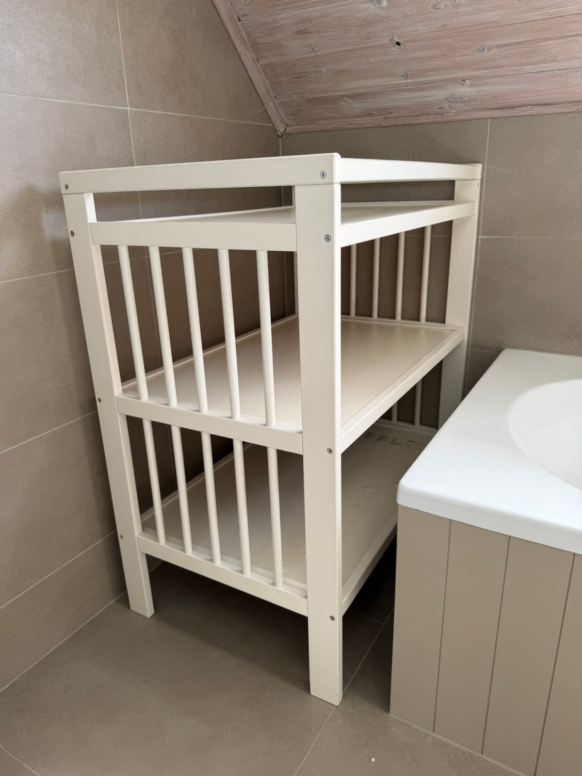 Verzorgingstafel IKEA Gulliver wit, Enlèvement, Comme neuf