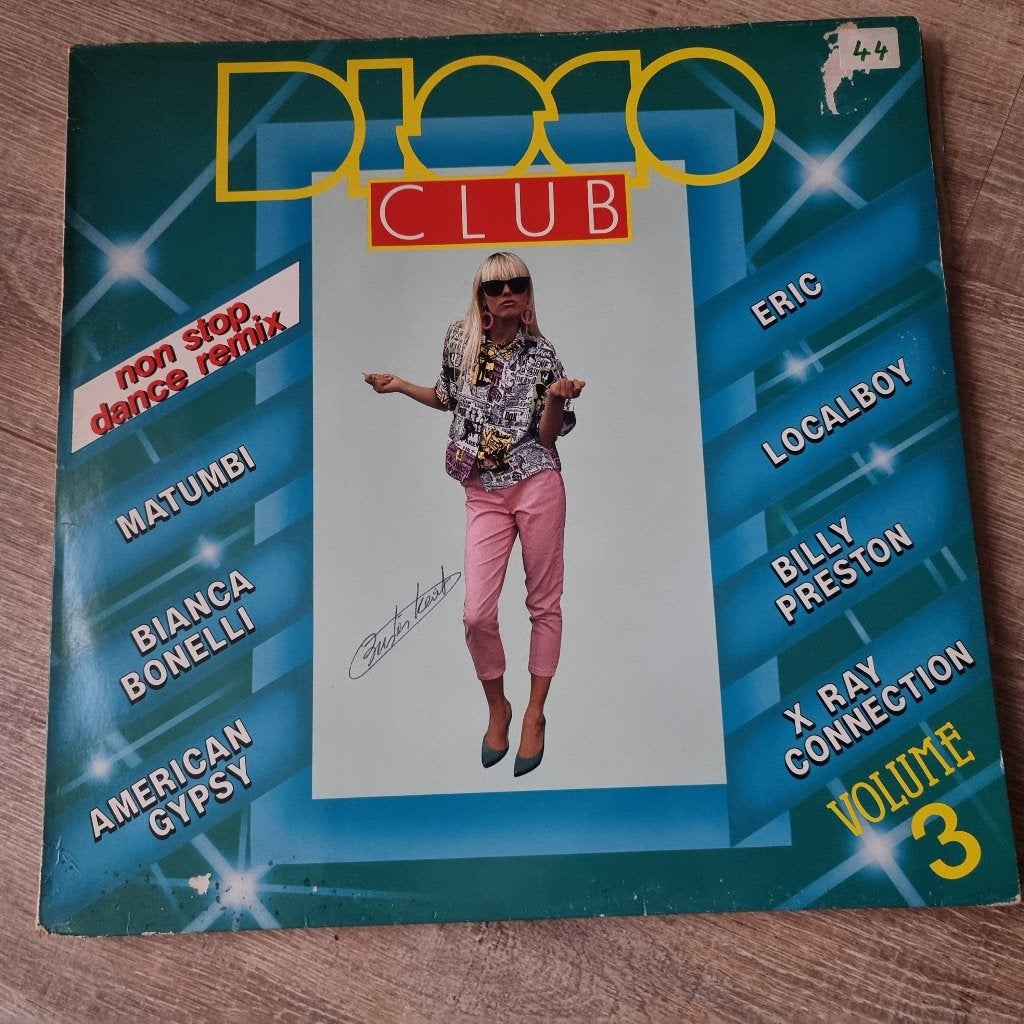 LP Various – Disco Club Volume 3, CD & DVD, Vinyles | Compilations, Enlèvement ou Envoi, Utilisé, Dance et House, LP