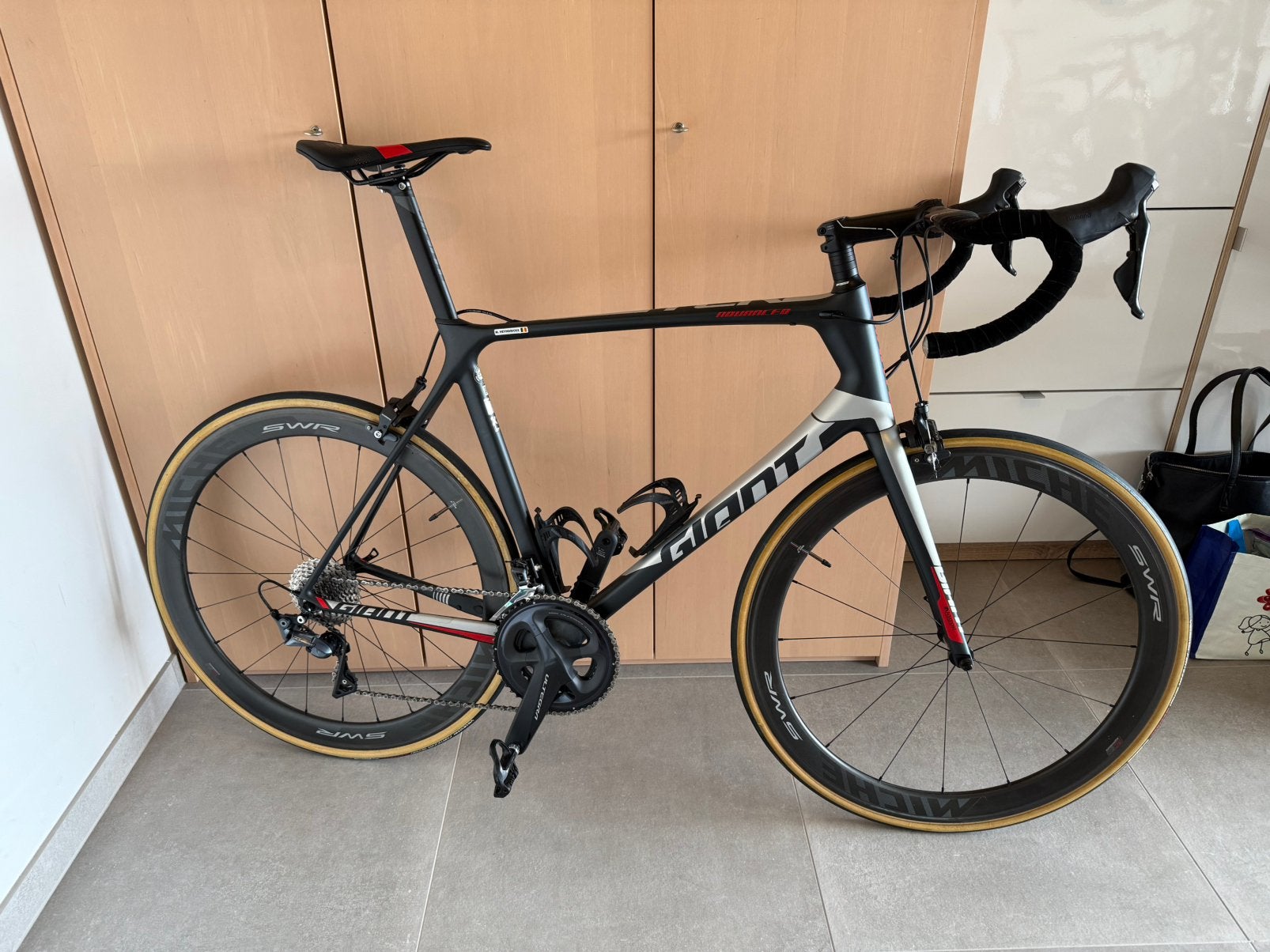Giant TCR Advanced 2 (2019), Fietsen en Brommers, Ophalen, Gebruikt, Heren, Giant