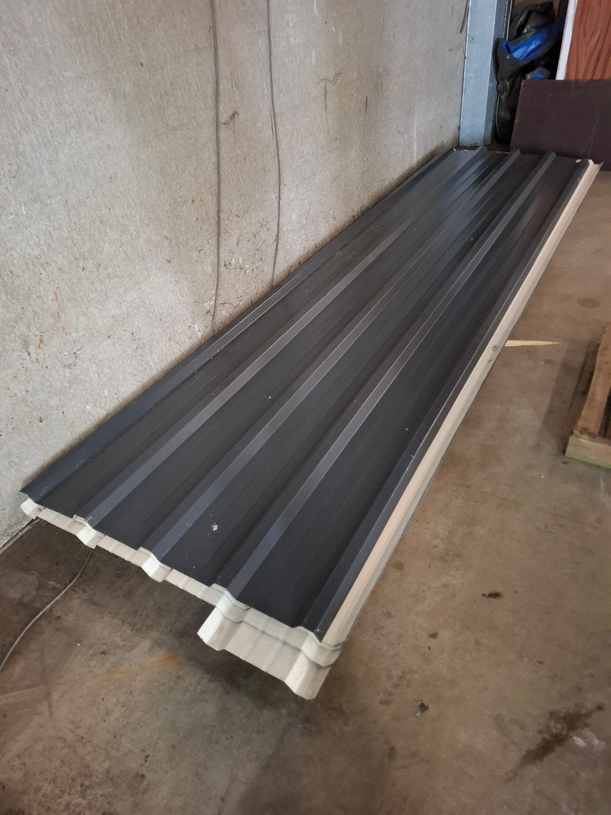 Dakplaten, Doe-het-zelf en Bouw, Dakpannen en Dakbedekking, Ophalen, Grijs