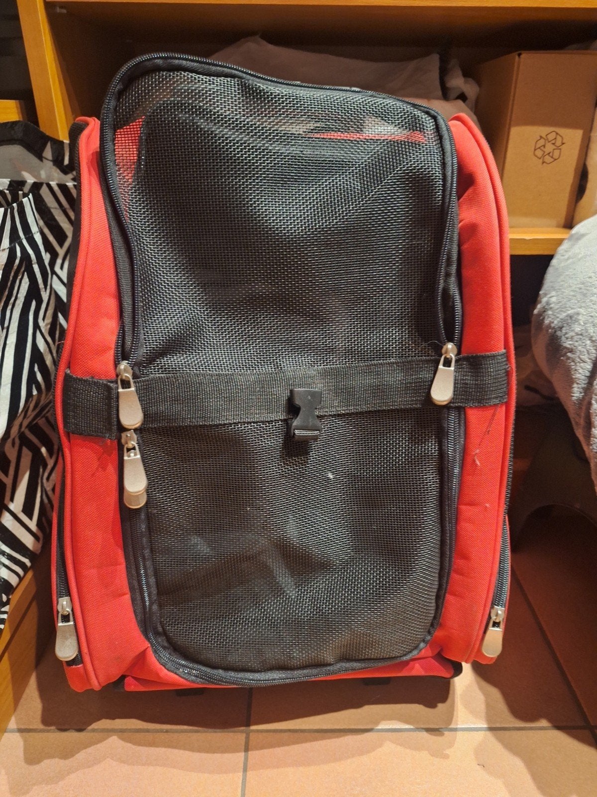 Rugzak voor hond met trolley functie, Enlèvement