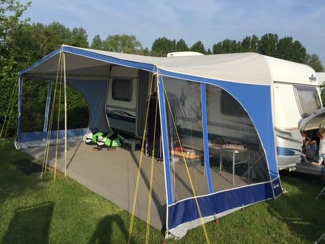 ISABELLA zonneluifel SUN BLUE, Caravans en Kamperen, Ophalen, Zo goed als nieuw, Isabella