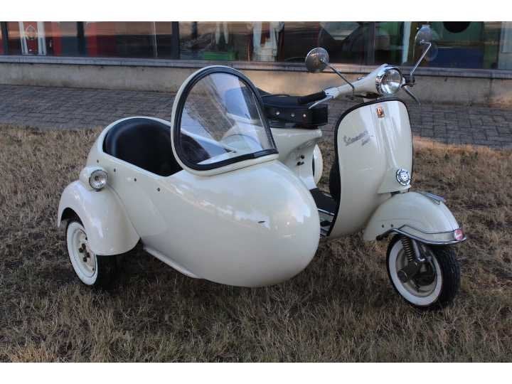 Vespa - 150Super - Tourist - Oldtimer met zijspan, Motoren, Bedrijf, Overig, Vespa