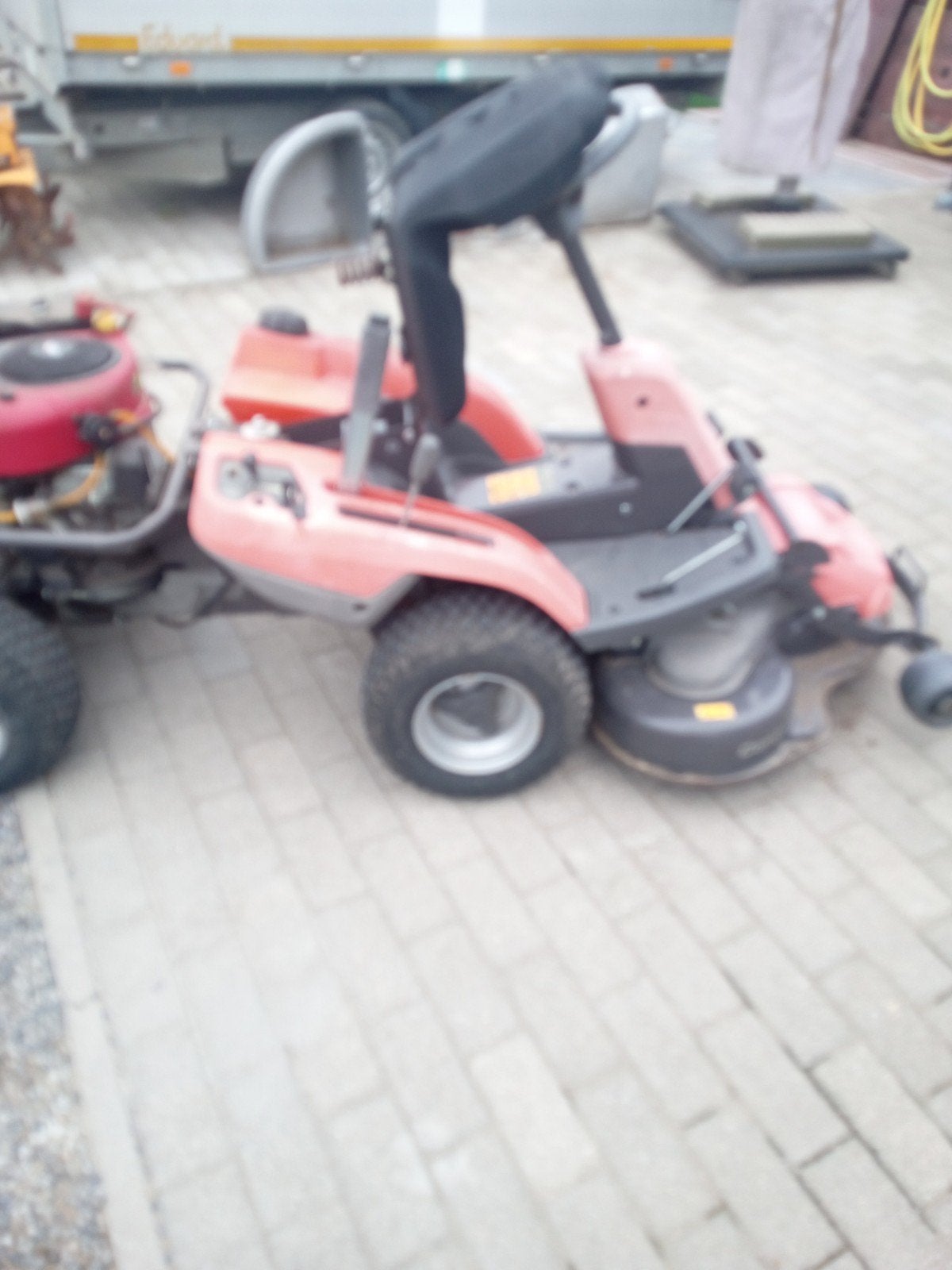 zitmaaier, Jardin & Terrasse, Tondeuses autoportées, Husqvarna vario, Démarrage électrique, Enlèvement, Utilisé