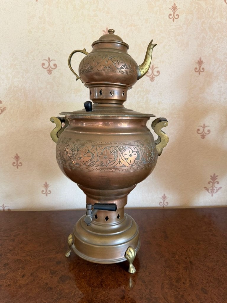 Samovar en cuivre, Enlèvement, Cuivre