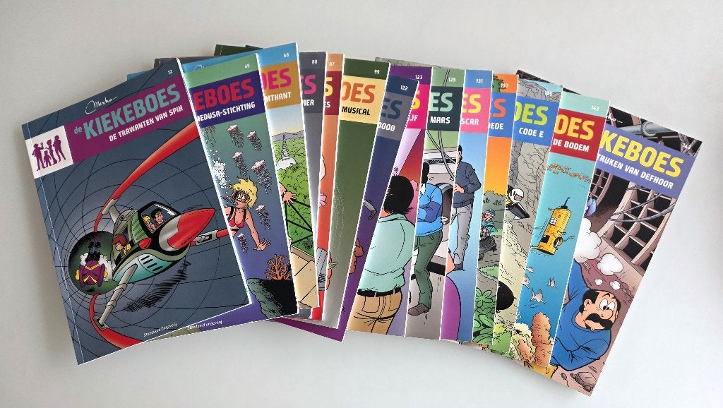 strips Kiekeboe en de Kiekeboes, Ophalen of Verzenden