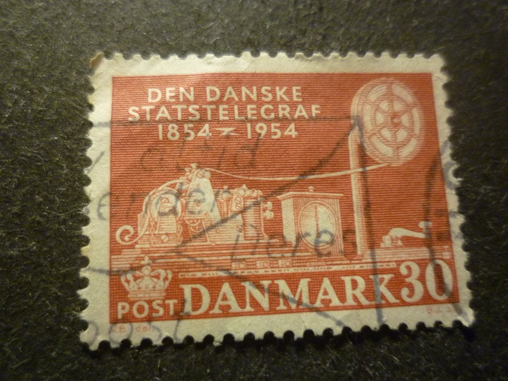 Denemarken/Danemark 1954 Mi 351(o) Gestempeld/Oblitéré, Timbres & Monnaies, Timbres | Europe | Scandinavie, Envoi, Danemark