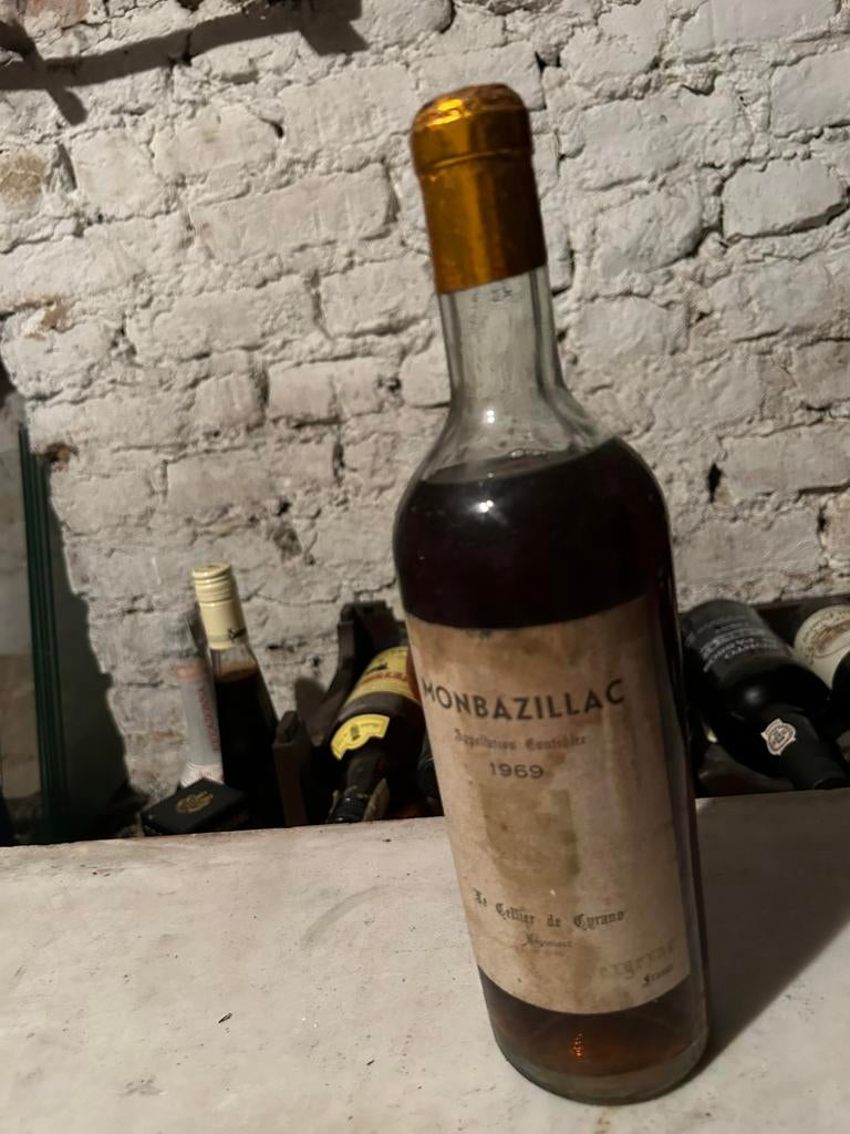 Monbazillac 1969, Verzamelen, Wijnen, Ophalen, Zo goed als nieuw