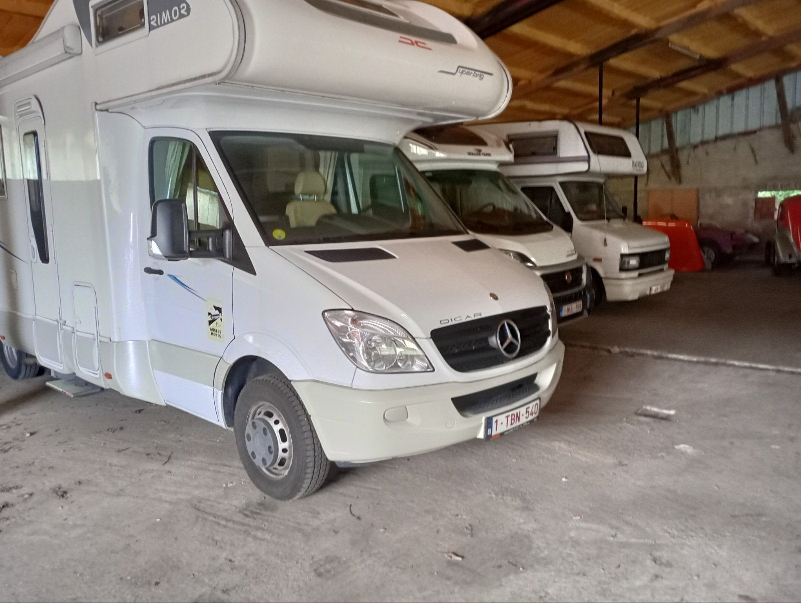 staanplaats caravan of motorhome, Particulier