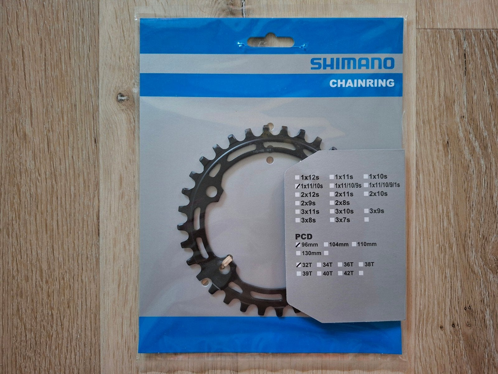 Shimano Deore FC-M5100, 1 anneau de chaîne 10-11 vitesses, 9, Neuf, Pédalier ou Pédales, Fatbike, Acier