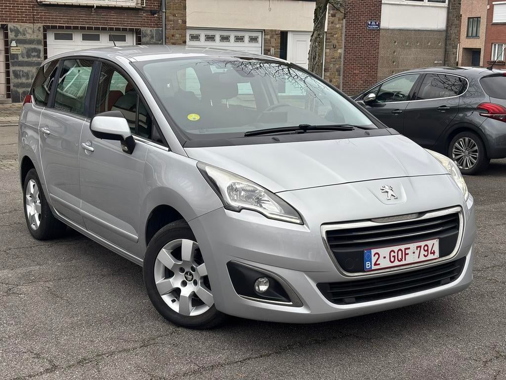 Peugeot 5008 1.6hdi annee 2015 euro 5b 7 places, 7 places, 5 portes, Diesel, Particulier