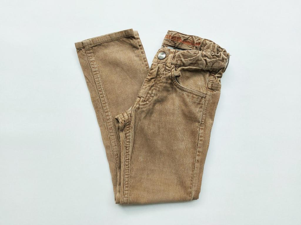 Pantalon en velours côtelé beige JBC 7 ans/122 État top !, Pantalon, Garçon, Enlèvement ou Envoi, Comme neuf