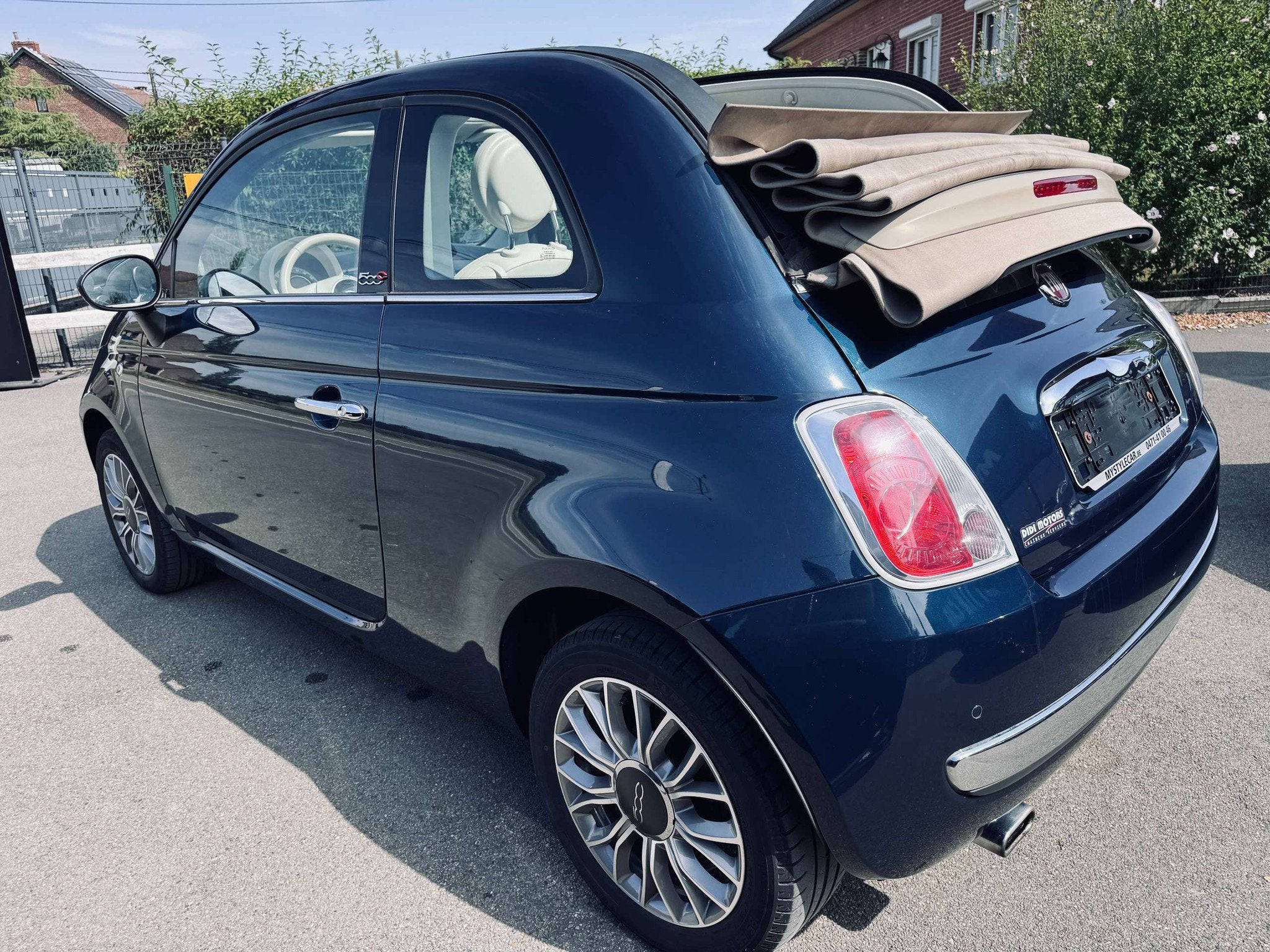 Fiat 500C 500C 1.2i Cabriolet, Climatisation, Garantie 1 An, 1242 cm³, Achat, Euro 6, Entreprise