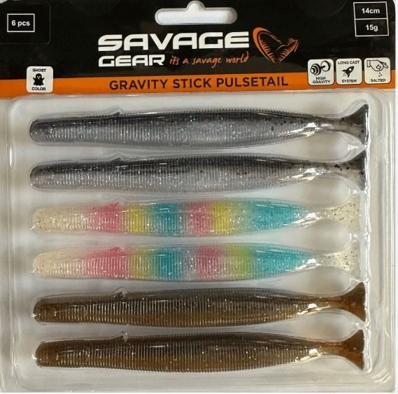 Zeebaars 1 - Savage Gear Gravity Stick 140 mm, Sports nautiques & Bateaux, Pêche à la ligne | Pêche en mer, Envoi, Neuf, Autres types