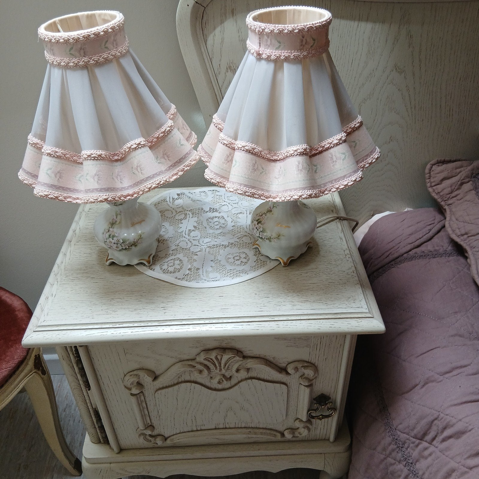 Limoges lamadaire 2 stuks, Ophalen of Verzenden