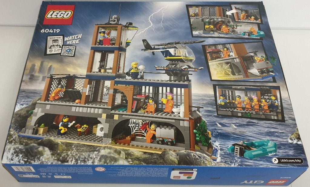 LEGO 60419 Politiegevangeniseiland - NIEUW & SEALED, City, Inclusief accessoires, Lego, Nieuw