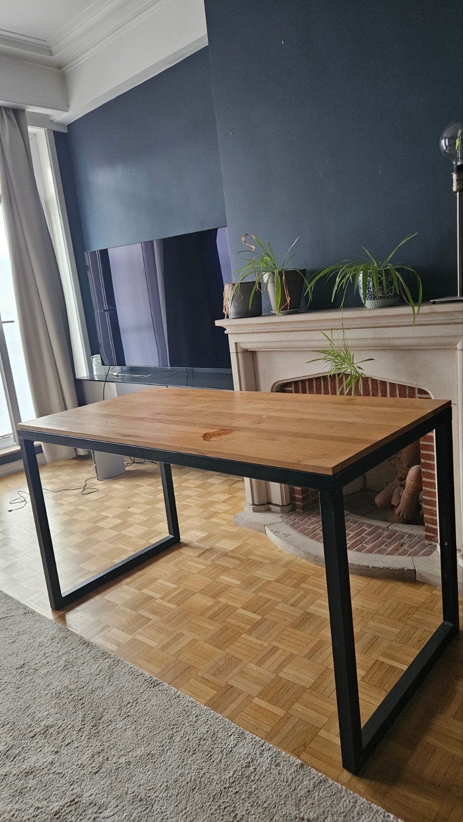 Table 140x70x79 cm, 100 à 150 cm, Chêne, Enlèvement, 50 à 100 cm