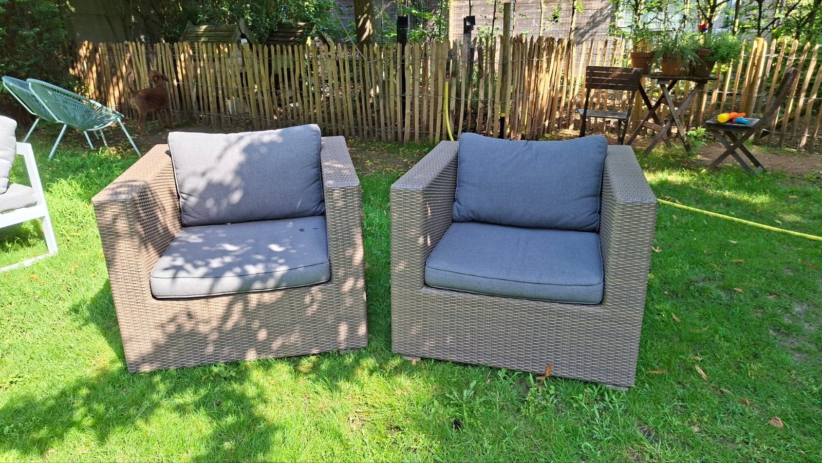 Tuinzetels, Ophalen, Aluminium, Loungeset