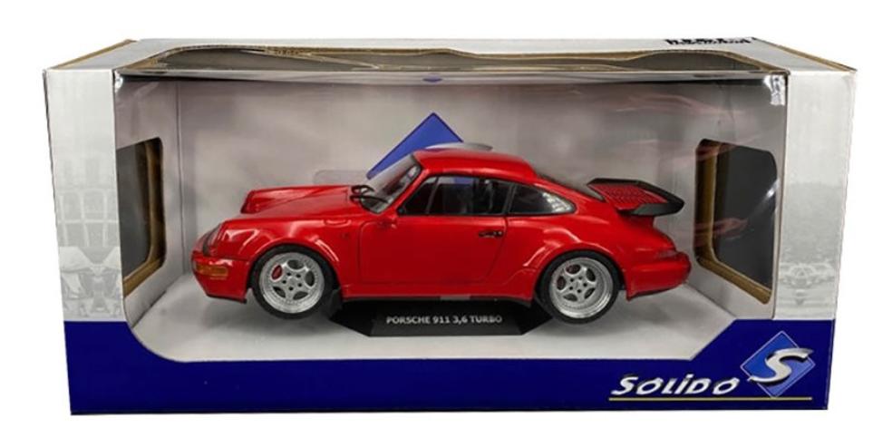 solido porsche 911 (964) turbo 1/18, Ophalen of Verzenden, Nieuw, Auto, Solido