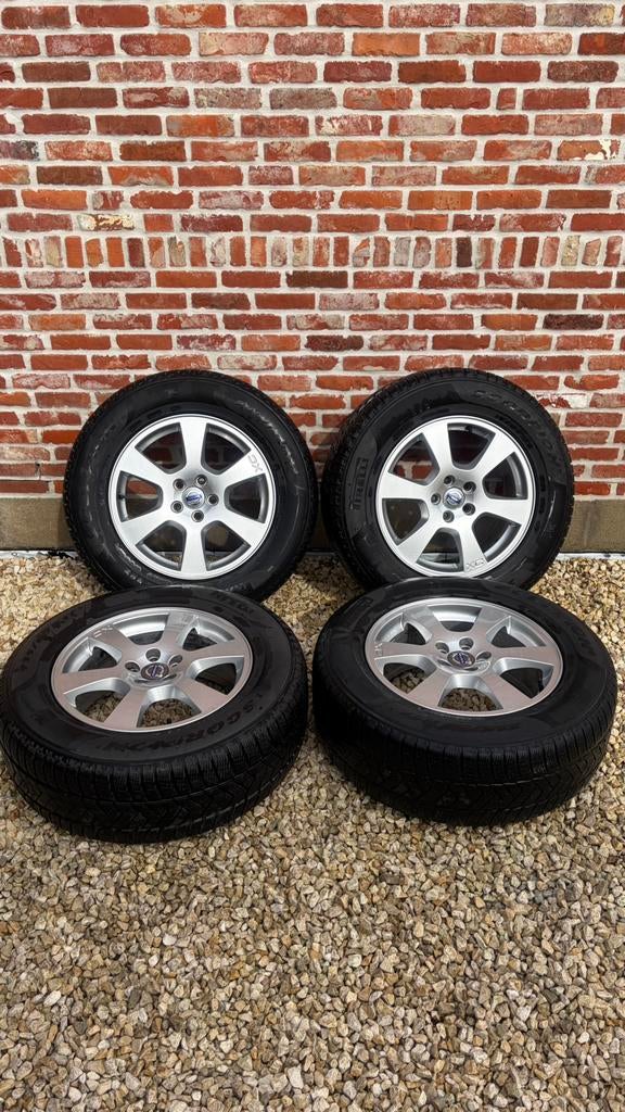 Volvo XC wielen R17 + winterbanden voor XC40, XC60, Ophalen, Gebruikt, Velg(en), 17 inch