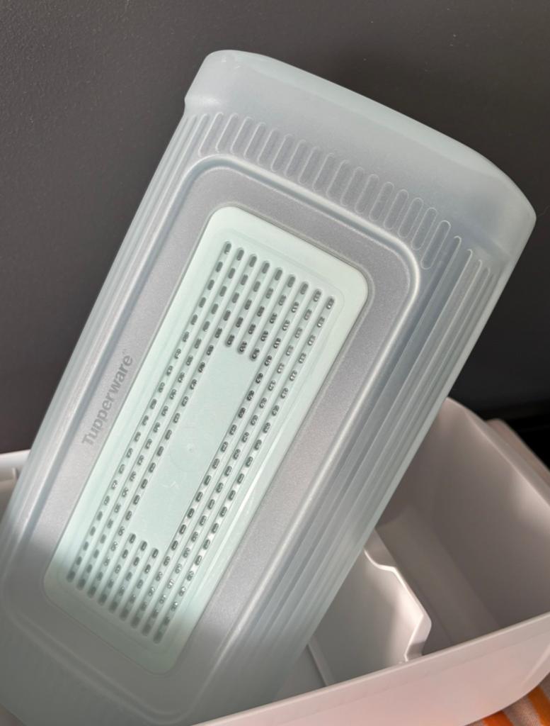 Boîte à pain, couques, baguette conservation Tupperware NEW, Enlèvement ou Envoi, Neuf, Blanc, Boîte