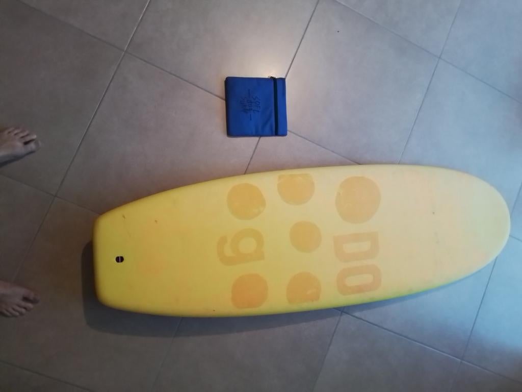 Capote souple pour planche de surf, Enlèvement