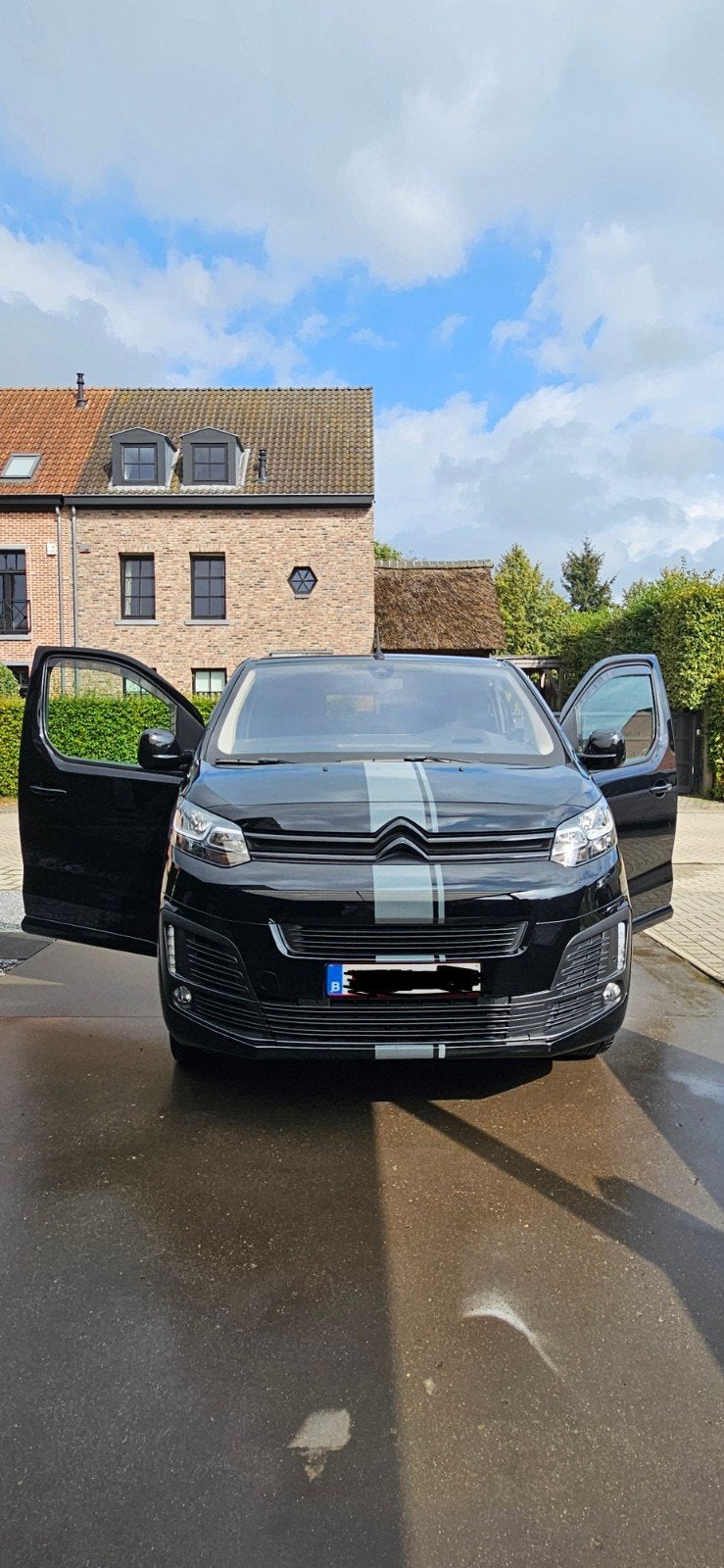 Citroën jumpy lichte vracht, Auto's, Leder en Stof, Zwart, Diesel, Grijs