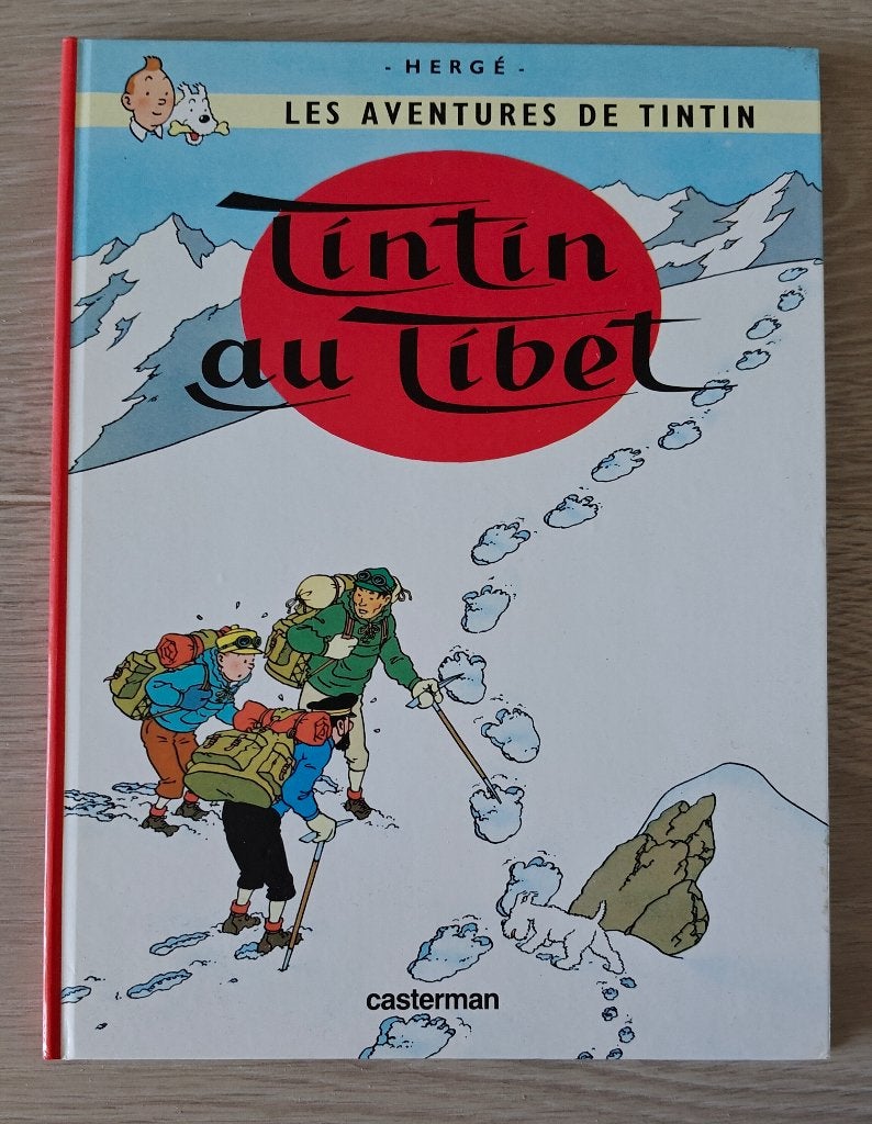 BD Tintin au Tibet, Livres, Une BD, Enlèvement ou Envoi, Comme neuf