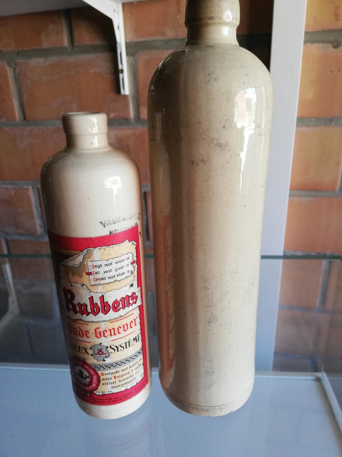 Rubbens kruiken 2 stuks, Verzamelen, Ophalen