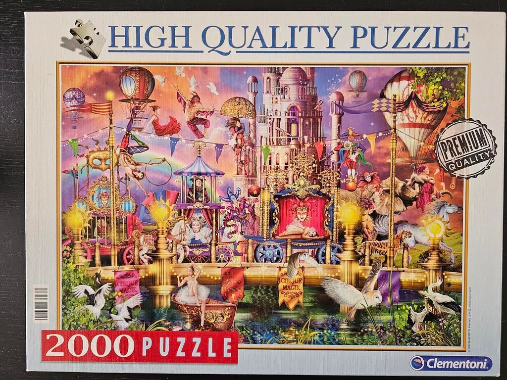 Puzzel 2000 stukjes Clementoni, volledig., Ophalen of Verzenden, Meer dan 1500 stukjes, Zo goed als nieuw, Legpuzzel