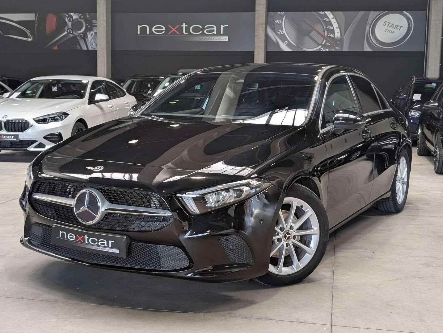 Mercedes-Benz A-CLASS 180 d Sedan Luxury 7GTronic *FULL LED-, Autos : Divers, Mercedes-Benz, Automatique, Noir, 1461 cm³