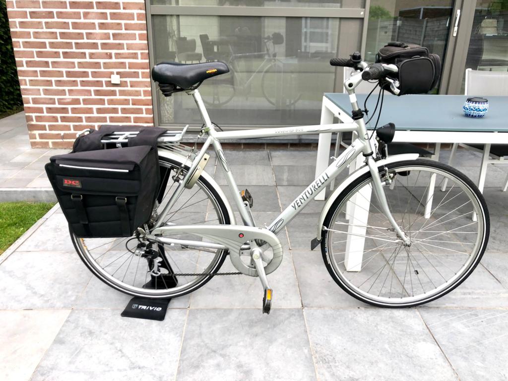 Venturelli herenfiets, Gebruikt, Velgrem, 53 tot 57 cm, Ophalen