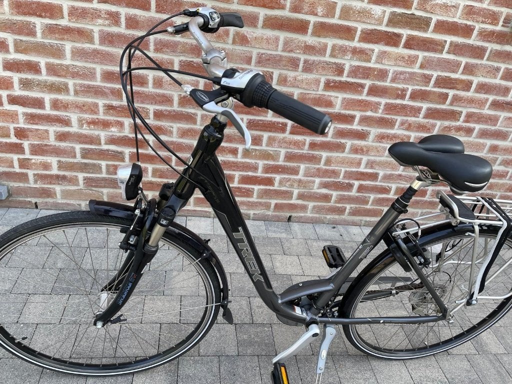 Dame Trek T80 fiets in zeer goede staat, Fietsen en Brommers, Fietsen | Dames | Damesfietsen, Velgrem, (Extra) lage instap, Zo goed als nieuw
