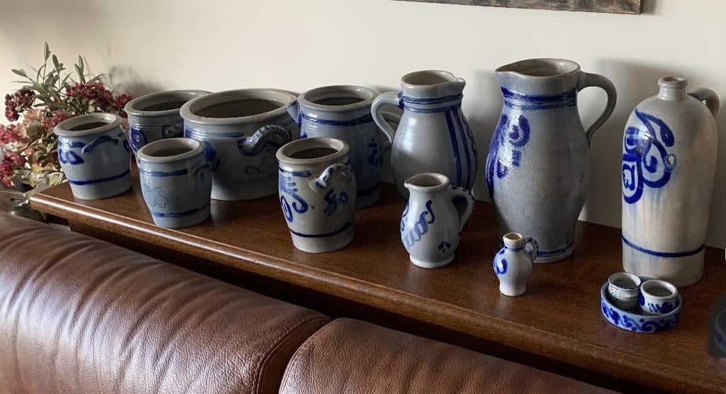 Ensemble de grès d'Alsace, Enlèvement