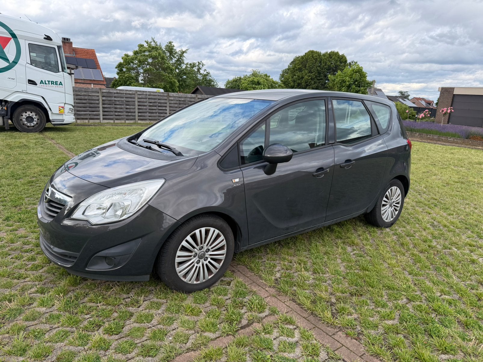 Opel Meriva 1.3 CDTI – 2014 – 170.000 km – Euro 5 – Airco, Auto's, Opel, Voorwielaandrijving, Bruin, Bedrijf, Grijs