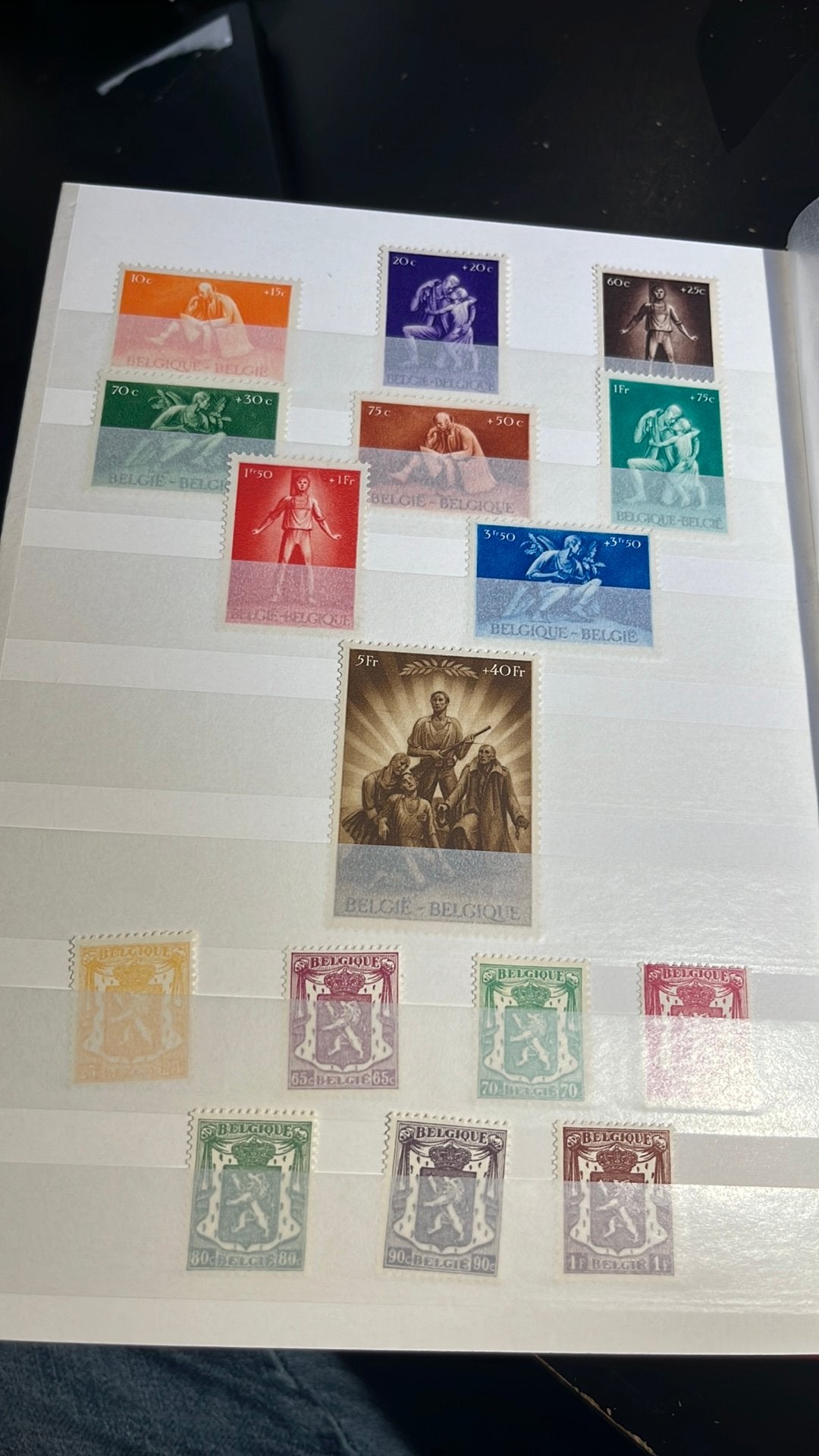 Belgische Postzegels, Verzenden