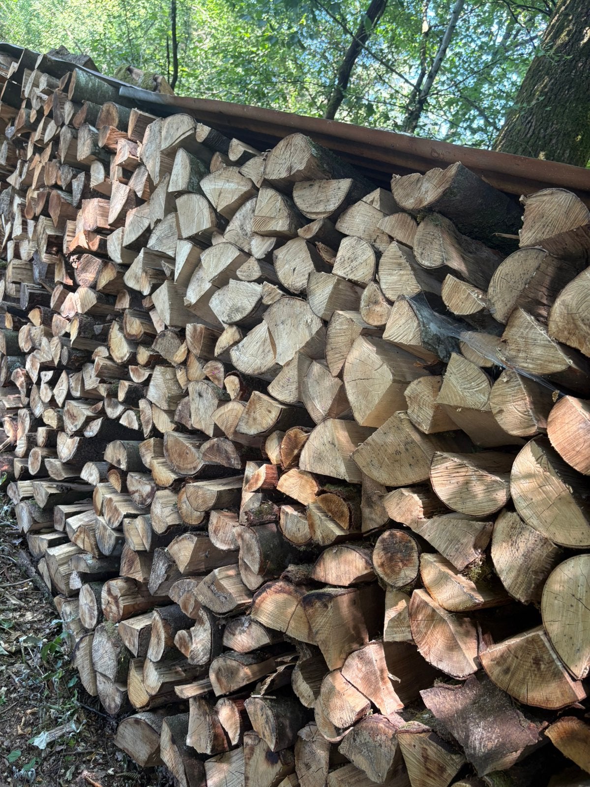 Bois de chauffage, Enlèvement