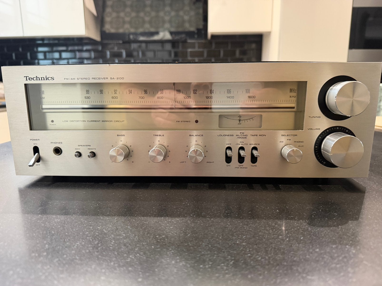 Reveiver Technics SA 200, TV, Hi-fi & Vidéo, Enlèvement, Comme neuf