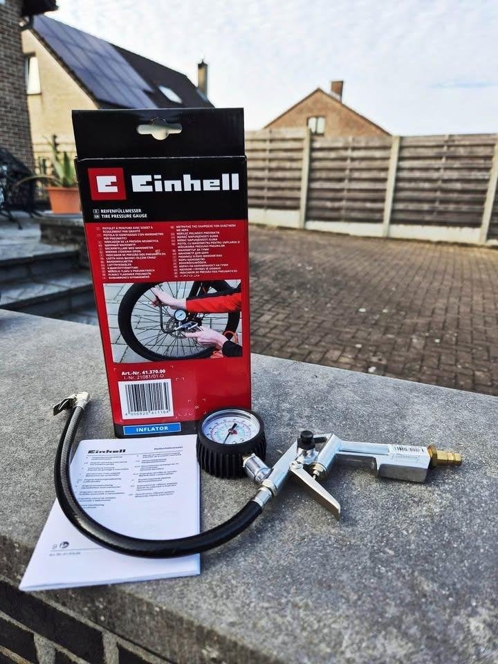 Einhell Bandenspanningsmeter/Wagens, Brommers, Fietsen, Zwem, Ophalen of Verzenden, Nieuw
