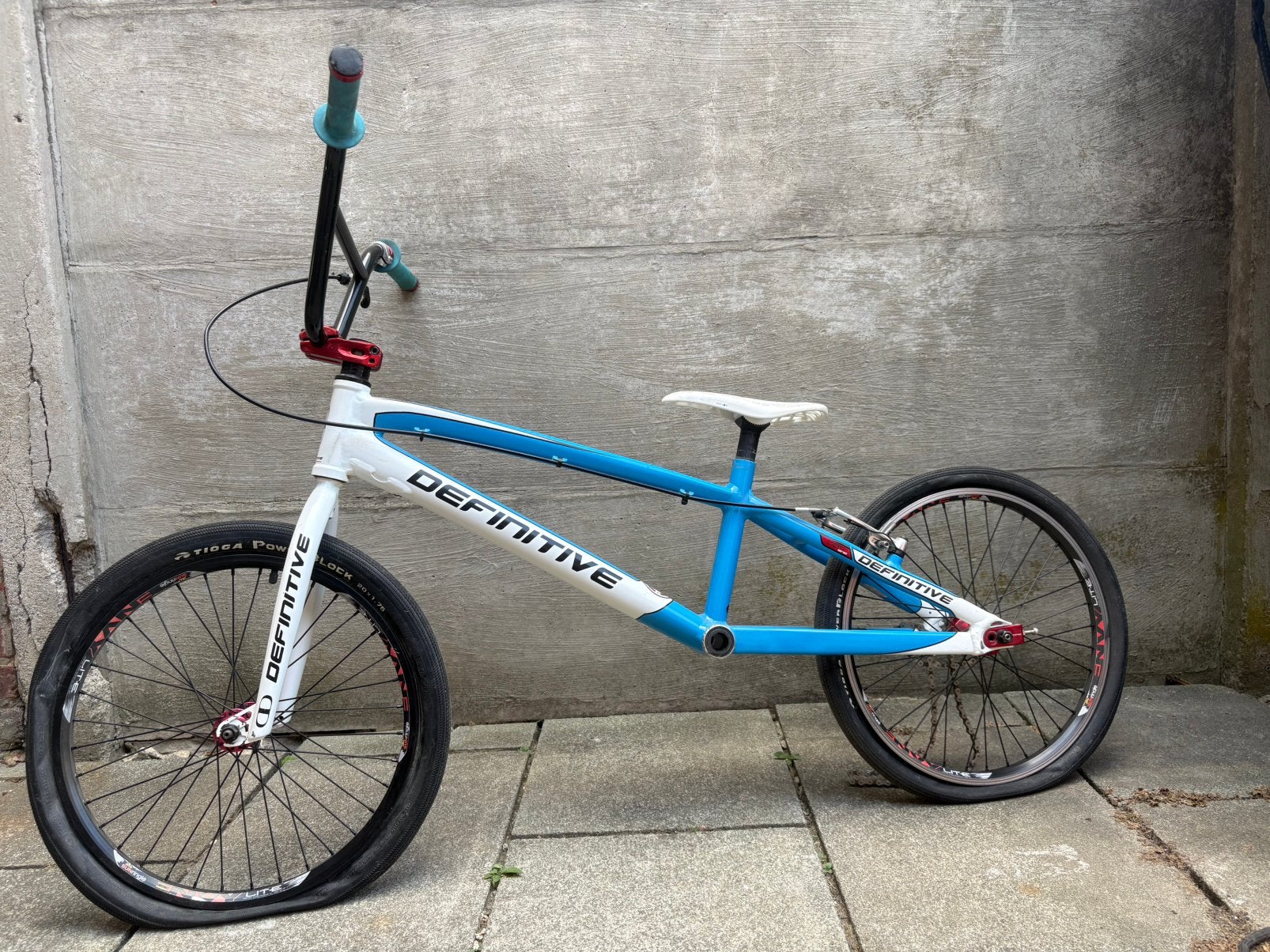 Definitive bmx fiets, Fietsen en Brommers, Ophalen, Zo goed als nieuw, BMX, Frame
