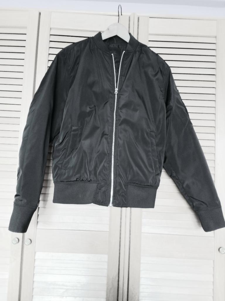 Veste Bomber Noir pour homme, Neuf, C&A, Enlèvement, Taille 48/50 (M)
