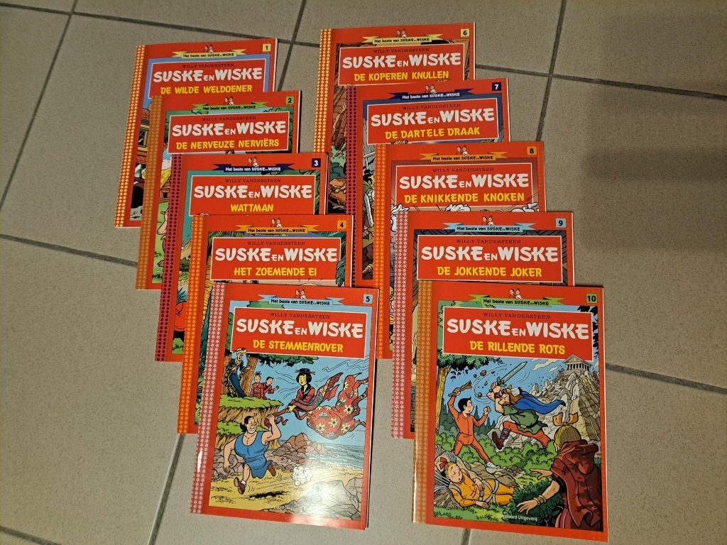 Verzameling "Het beste van Suske & Wiske", Boeken, Ophalen
