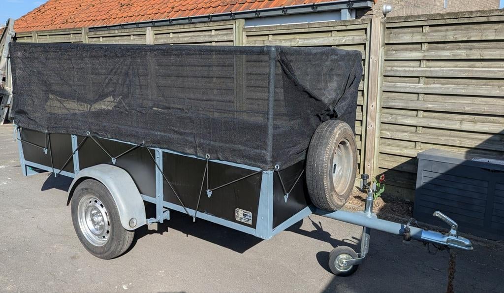 Aanhangwagen Saris 260 x 130, Ophalen