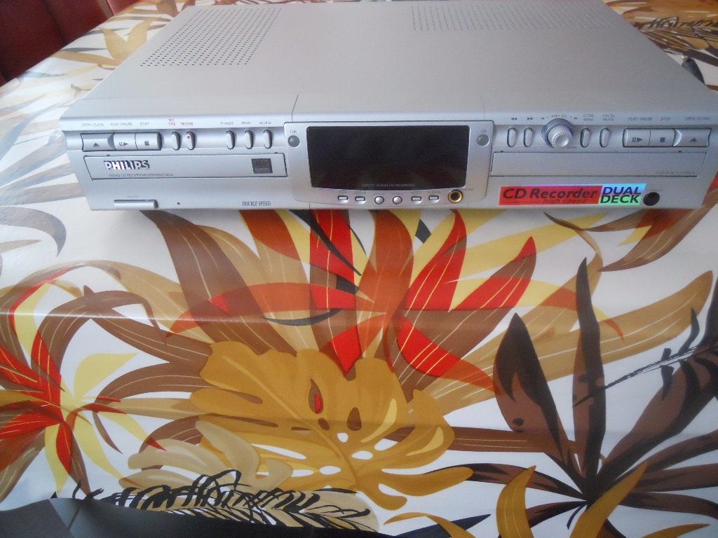 CD SPELER PHILLIPS CDR777, Ophalen, Zo goed als nieuw, Philips, Wisselaar