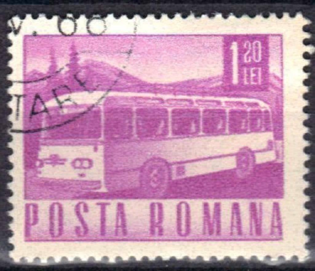Roemenie 1967/1968 - Yvert 2354 - Post en Verkeer (ST), Postzegels en Munten, Verzenden, Gestempeld