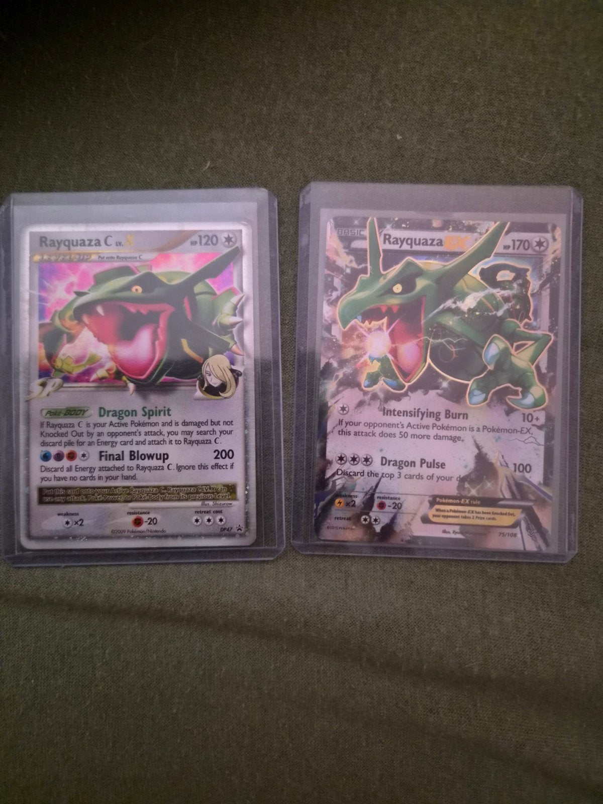 2x Rayquaza te koop, Ophalen of Verzenden